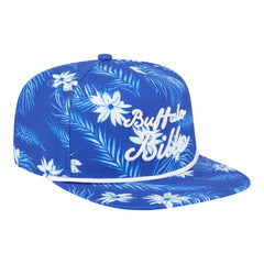 Buffalo Bills New Era Palm Print A-Frame 9FIFTY Snapback Hat Royal - NFL