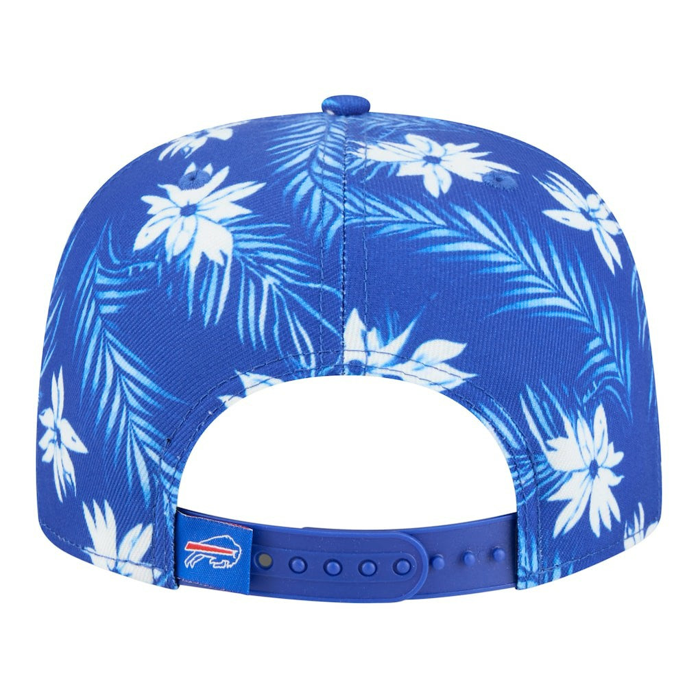 Buffalo Bills New Era Palm Print A-Frame 9FIFTY Snapback Hat Royal - NFL