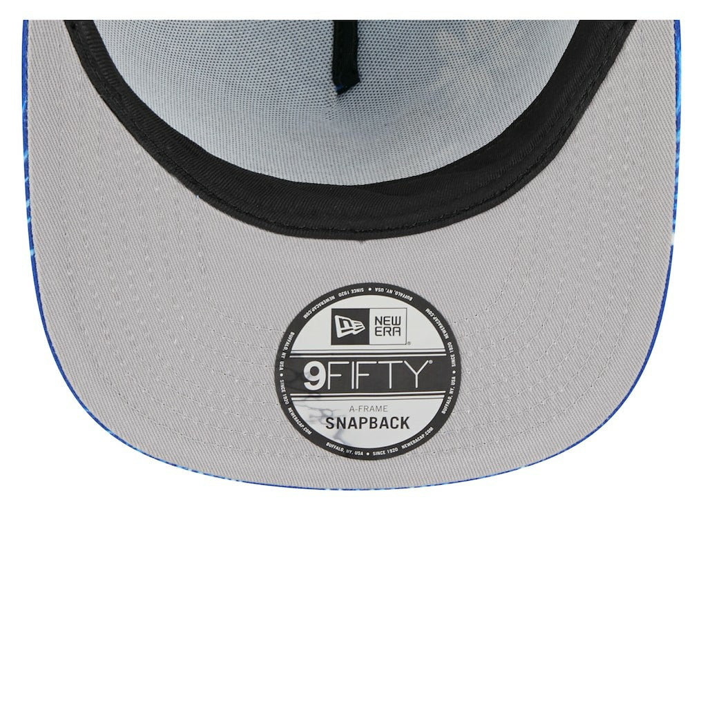 Buffalo Bills New Era Palm Print A-Frame 9FIFTY Snapback Hat Royal - NFL