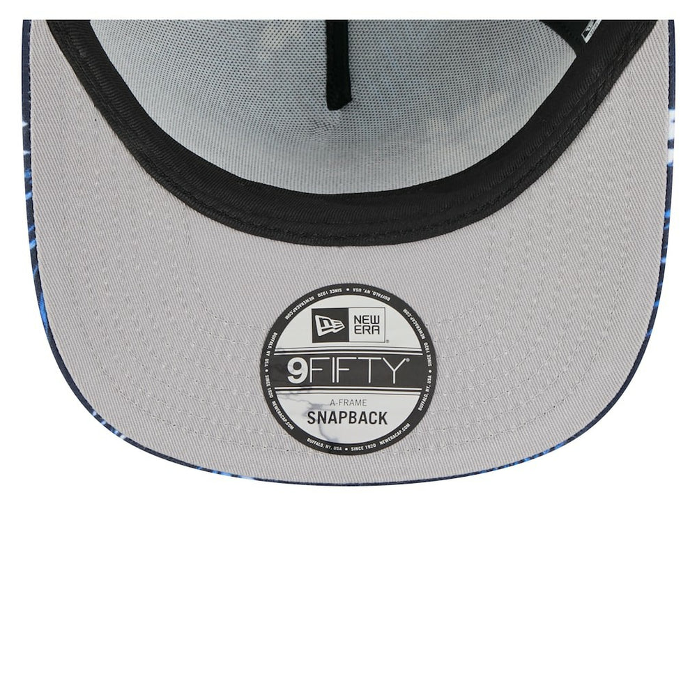 Chicago Bears New Era Palm Print A-Frame 9FIFTY Snapback Hat Navy - NFL