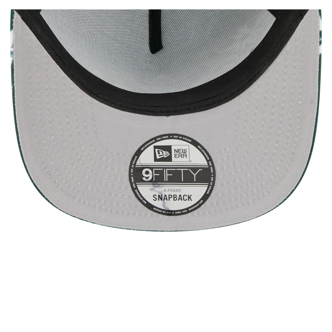Green Bay Packers New Era Palm Print A-Frame 9FIFTY Snapback Hat Green - NFL