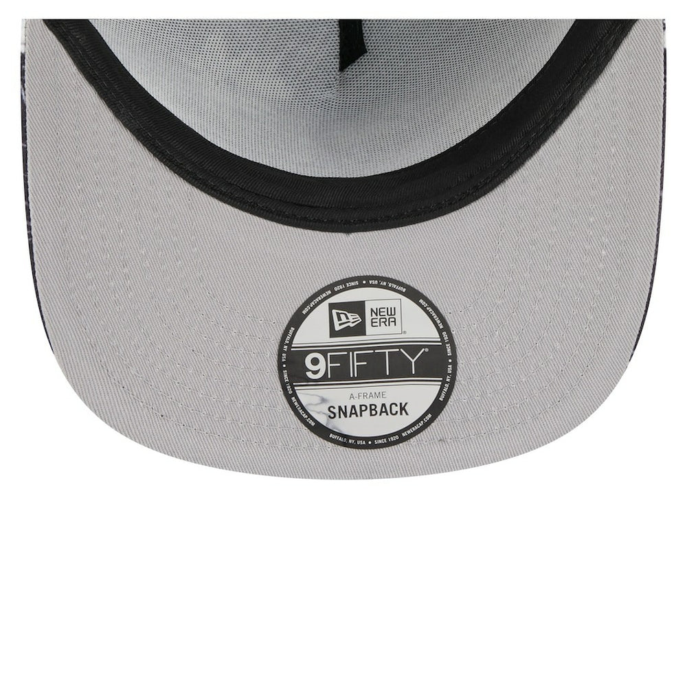Las Vegas Raiders New Era Palm Print A-Frame 9FIFTY Snapback Hat Black - NFL