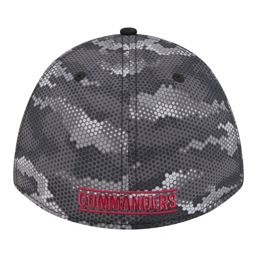 Washington Commanders New Era Camo A-Frame 39THIRTY Flex Hat Black - NFL