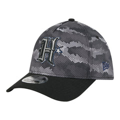 Houston Texans New Era Camo A-Frame 39THIRTY Flex Hat Black - NFL
