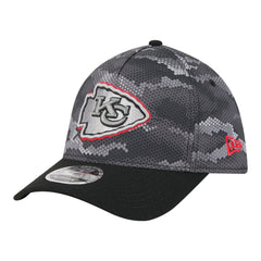 Kansas City Chiefs New Era Camo A-Frame 39THIRTY Flex Hat Black - NFL