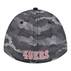 San Francisco 49ers New Era Camo A-Frame 39THIRTY Flex Hat Black - NFL