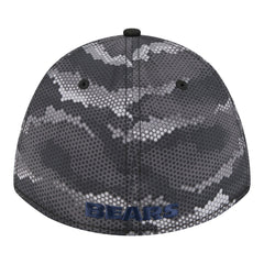 Chicago Bears New Era Camo A-Frame 39THIRTY Flex Hat Black - NFL