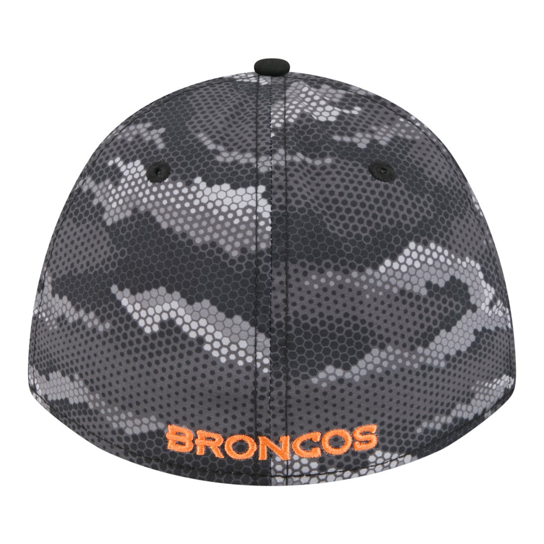 Denver Broncos New Era Camo A-Frame 39THIRTY Flex Hat Black - NFL