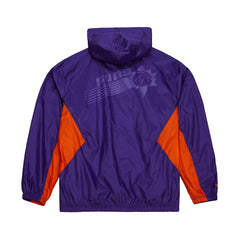 Mitchell & Ness - Phoenix Suns Playmaker Full-Zip Hooded Windbreaker Jacket - Purple