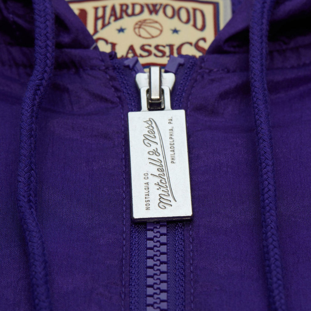 Mitchell & Ness - Phoenix Suns Playmaker Full-Zip Hooded Windbreaker Jacket - Purple