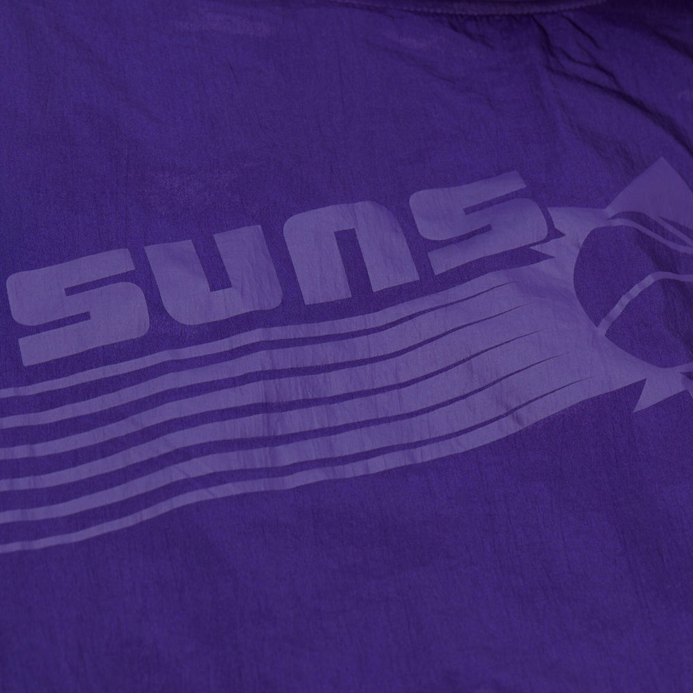 Mitchell & Ness - Phoenix Suns Playmaker Full-Zip Hooded Windbreaker Jacket - Purple