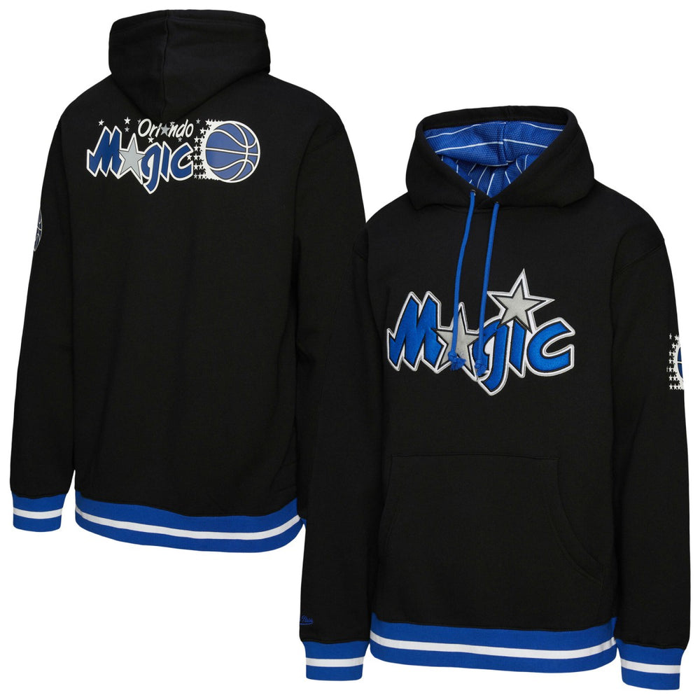 Mitchell & Ness - Orlando Magic Unisex Vintage Heavyweight Hoodie - Black