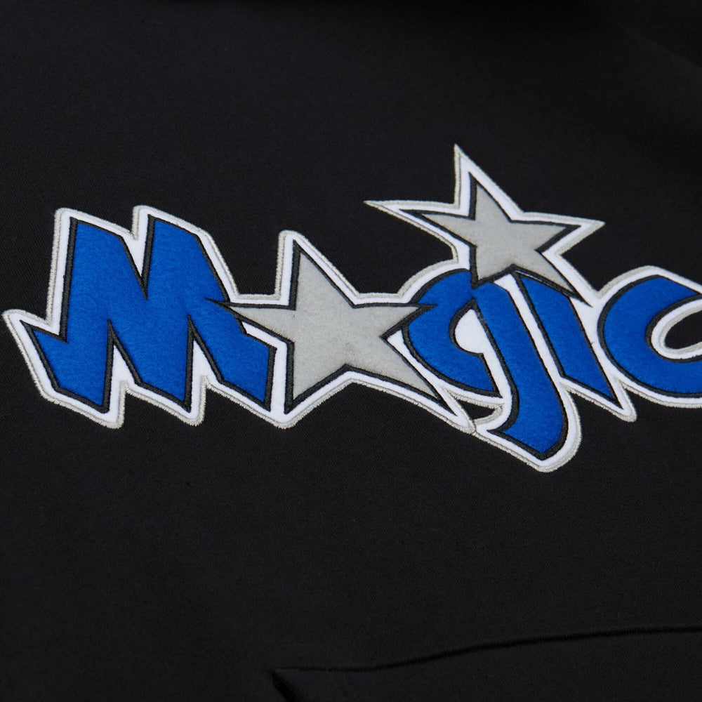 Mitchell & Ness - Orlando Magic Unisex Vintage Heavyweight Hoodie - Black