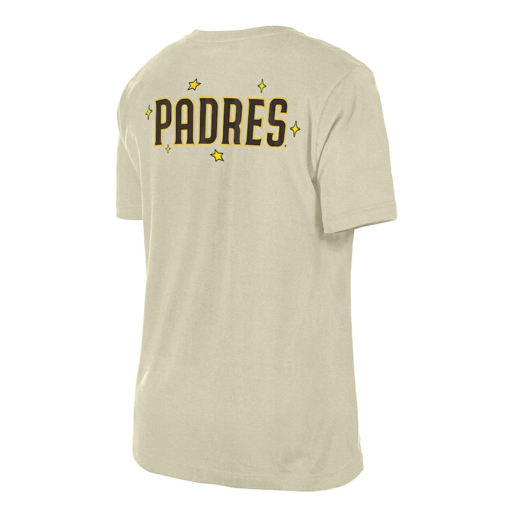San Diego Padres New Era Women's Stars & Cap T-Shirt Lifestyle