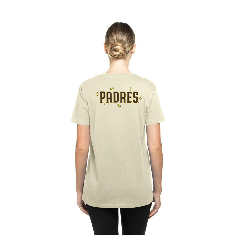San Diego Padres New Era Women's Stars & Cap T-Shirt Lifestyle