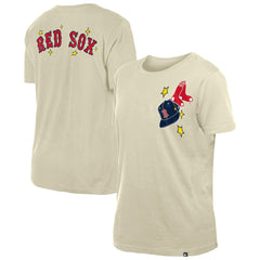 Boston Red Sox New Era Women's Stars & Cap T-Shirt discount