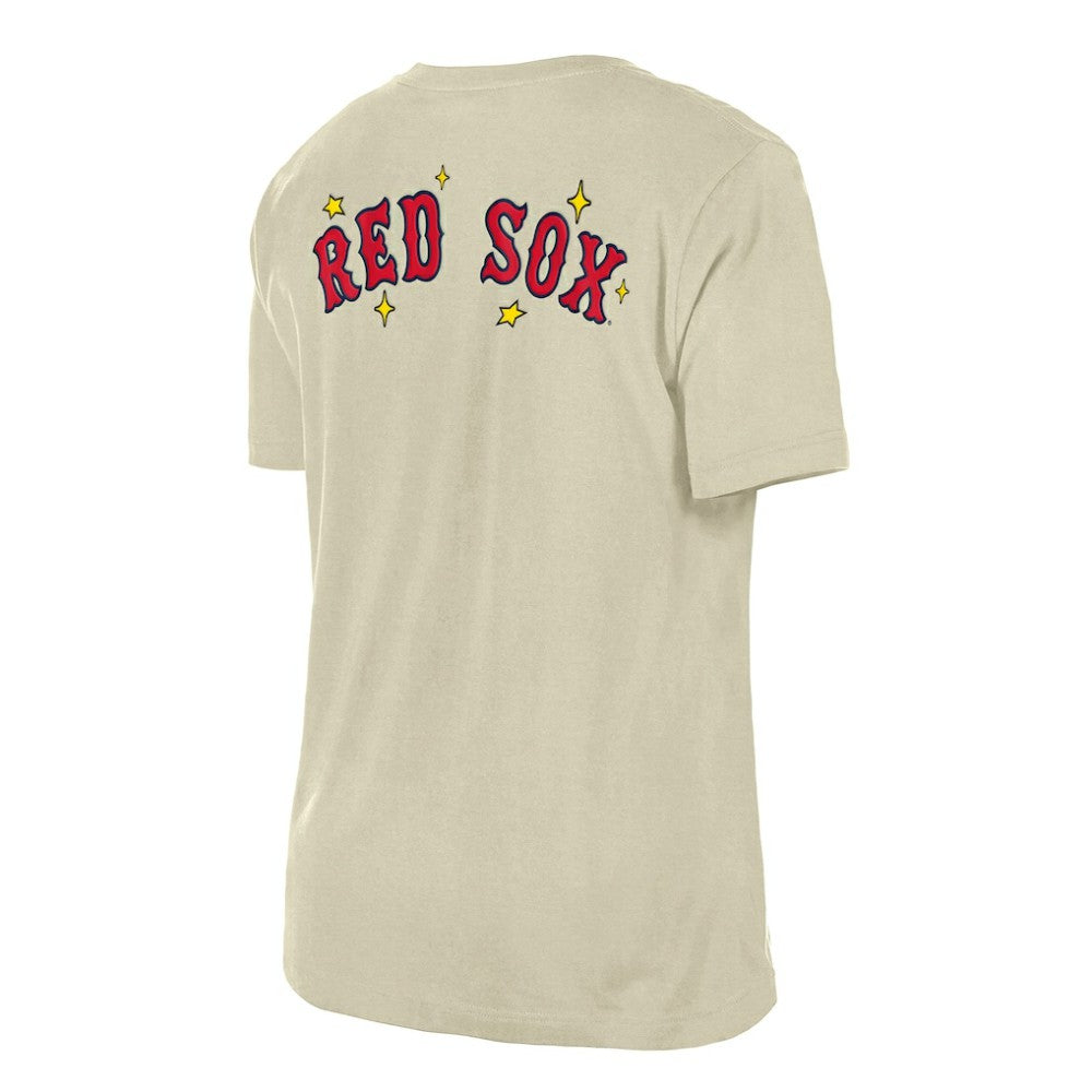 Boston Red Sox New Era Women's Stars & Cap T-Shirt discount
