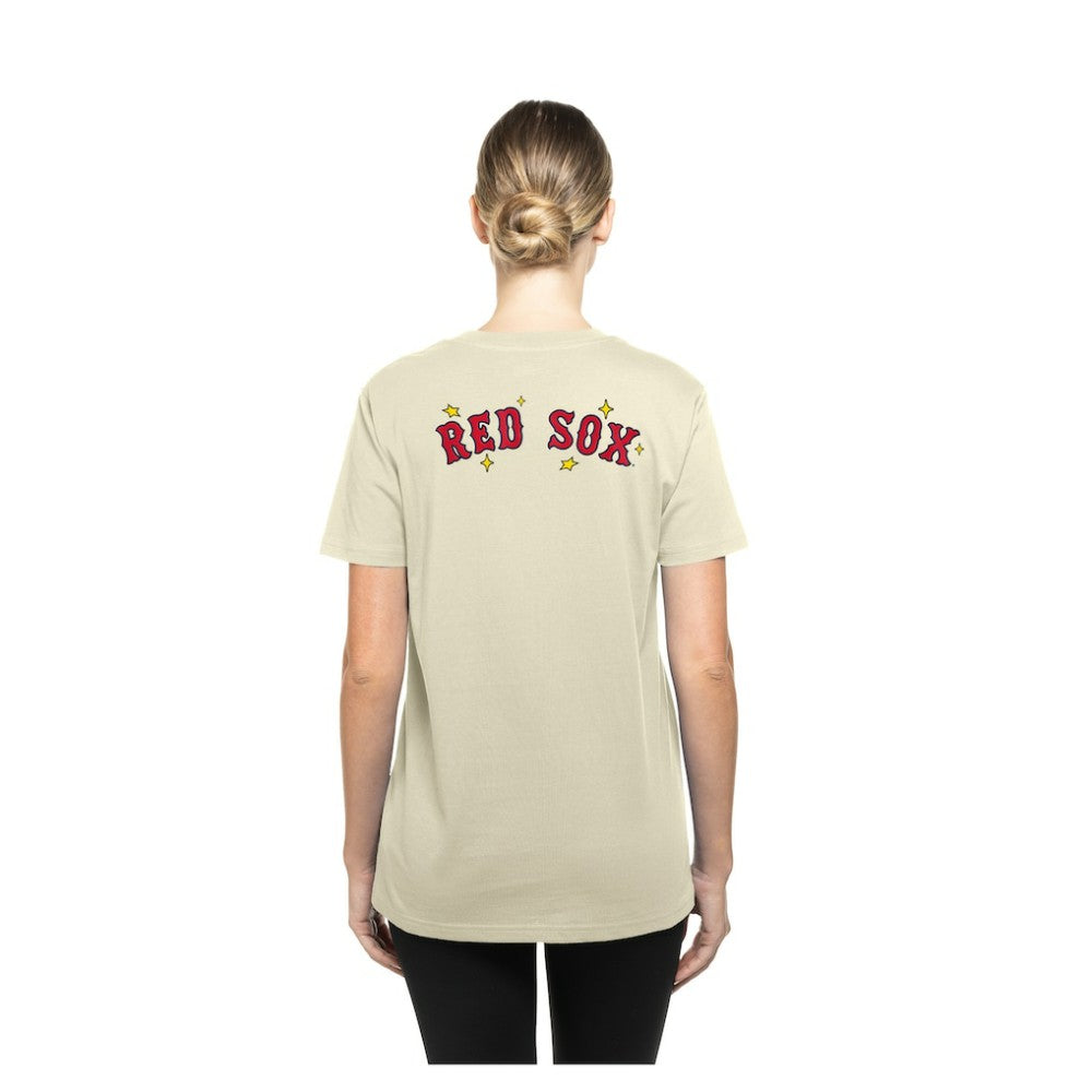 Boston Red Sox New Era Women's Stars & Cap T-Shirt discount
