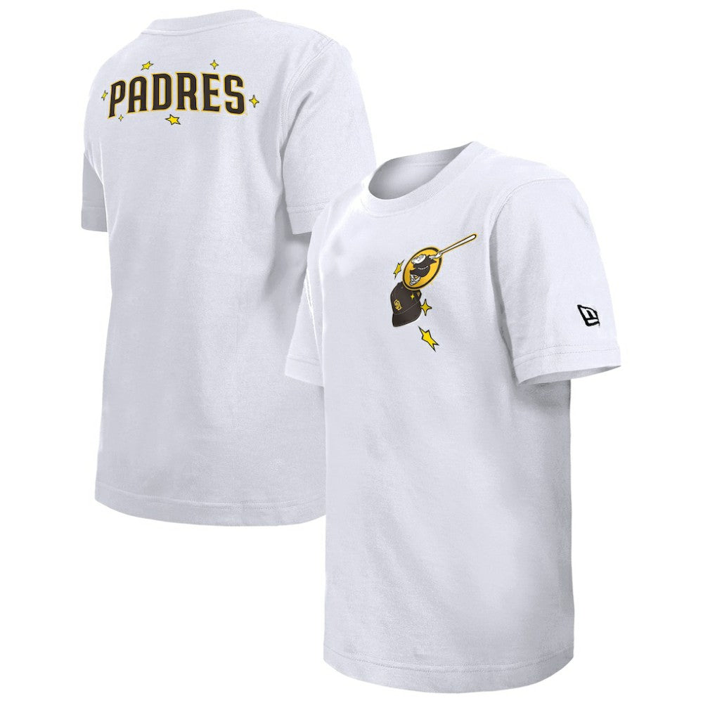 San Diego Padres New Era Youth Stars & Cap T-Shirt discount