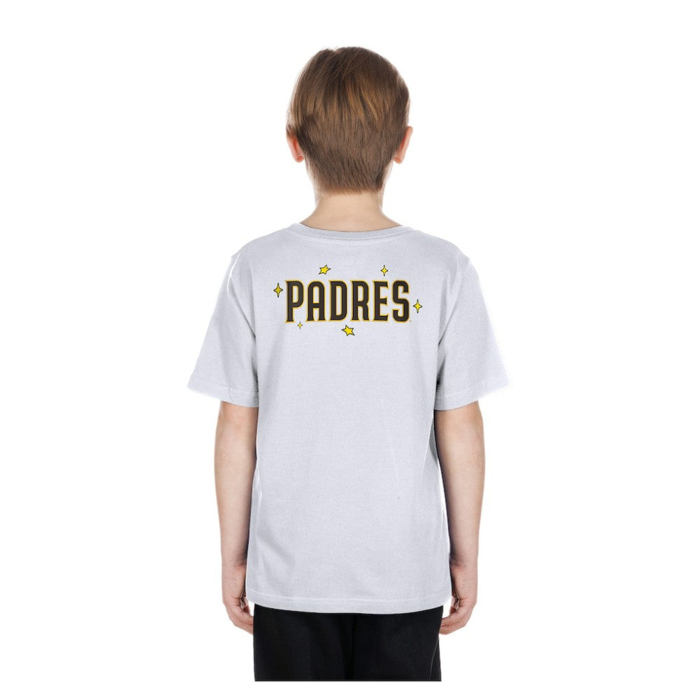 San Diego Padres New Era Youth Stars & Cap T-Shirt discount