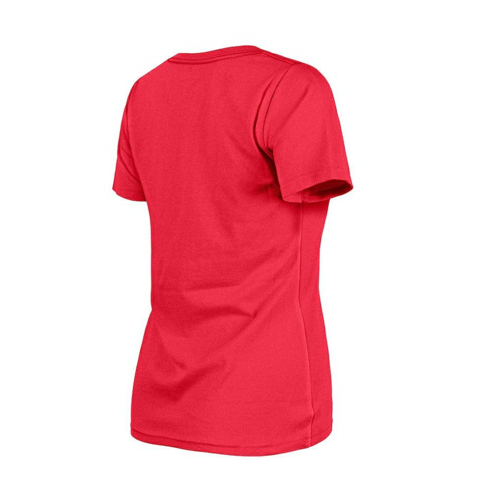 Philadelphia Phillies New Era Women's Little Miss 2 V-Neck T-Shirt On Sale
