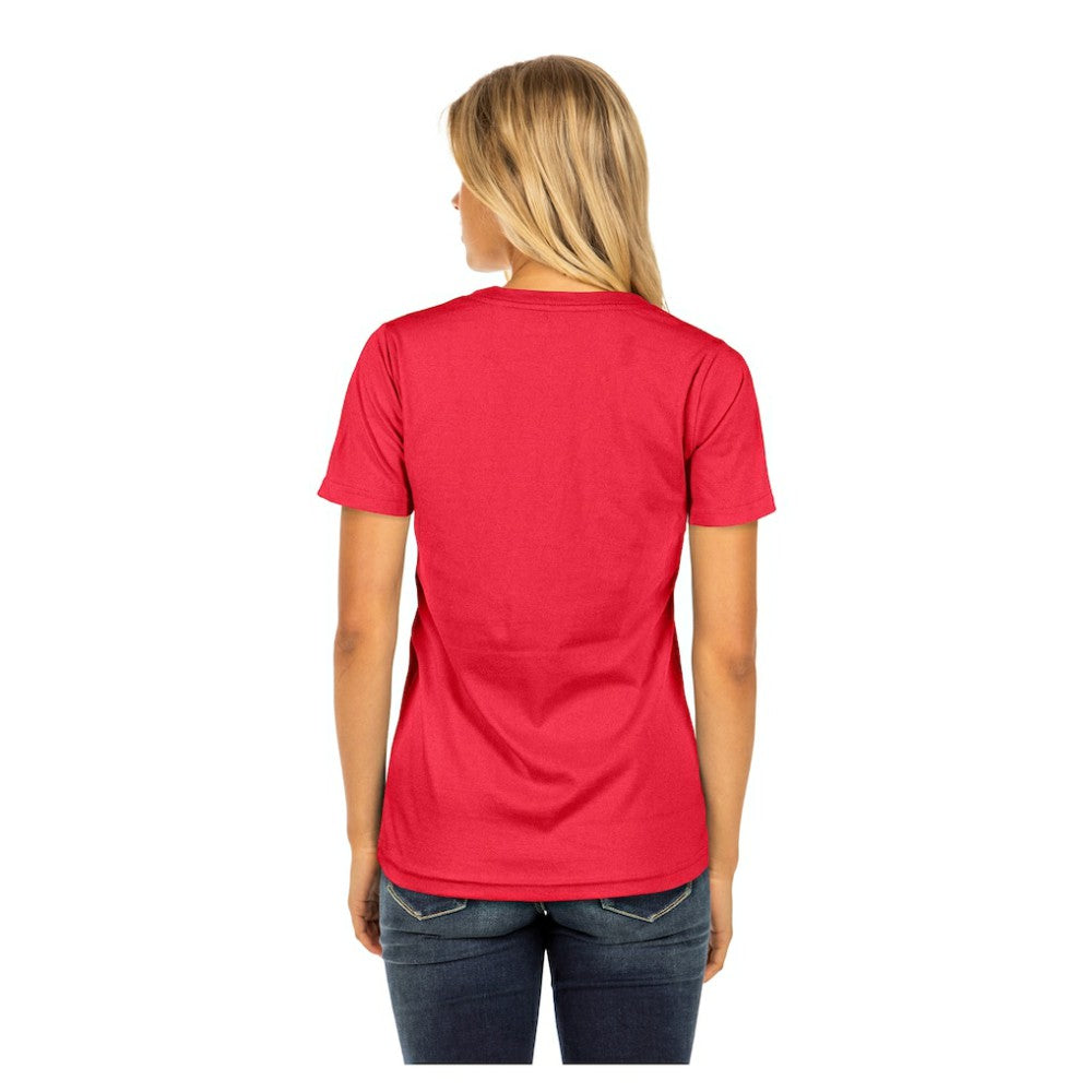Philadelphia Phillies New Era Women's Little Miss 2 V-Neck T-Shirt On Sale