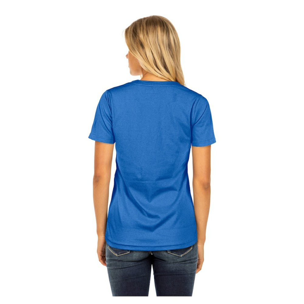 Chicago Cubs New Era Women's Little Miss 2 V-Neck T-Shirt discount