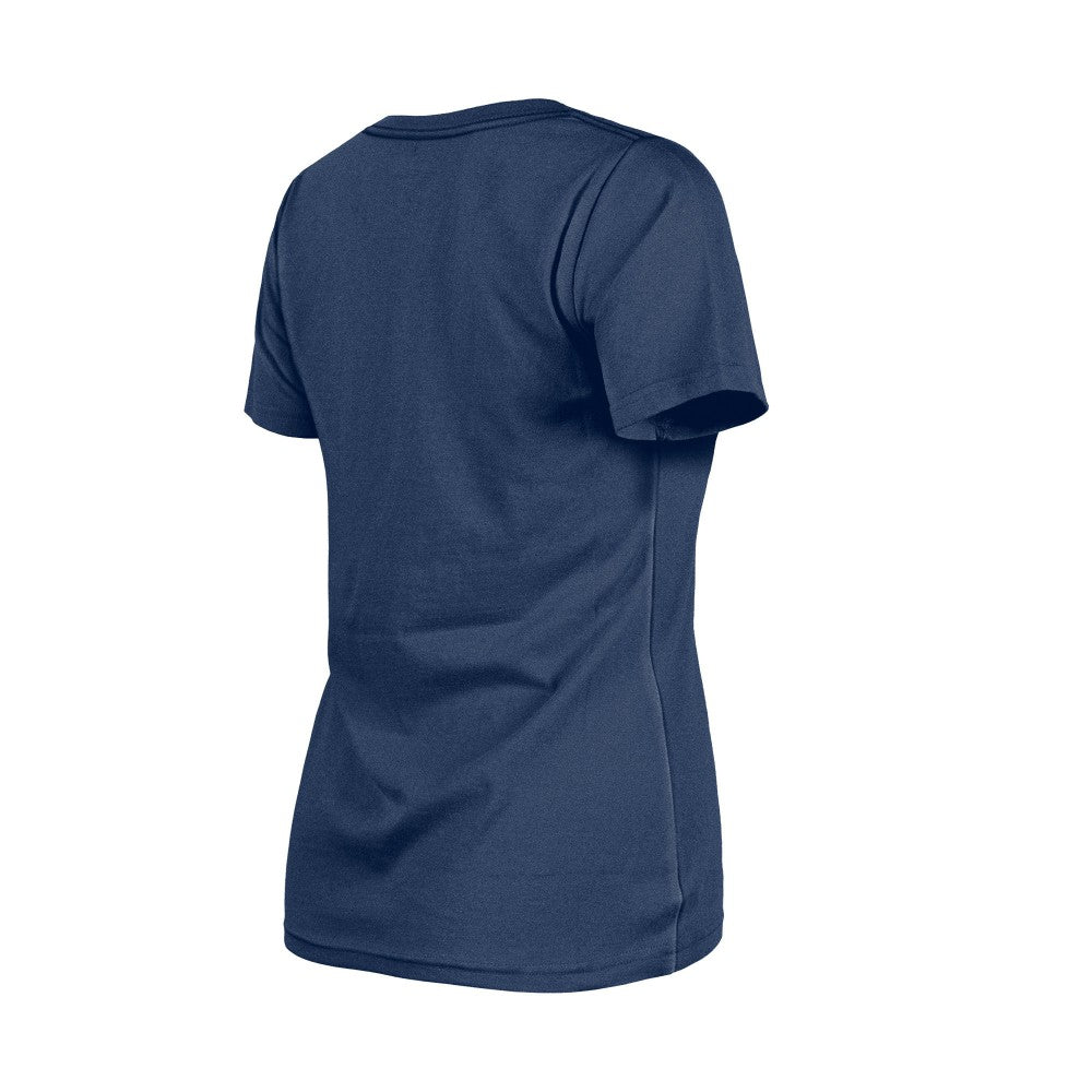 Milwaukee Brewers New Era Women's Little Miss 2 V-Neck T-Shirt Near Me