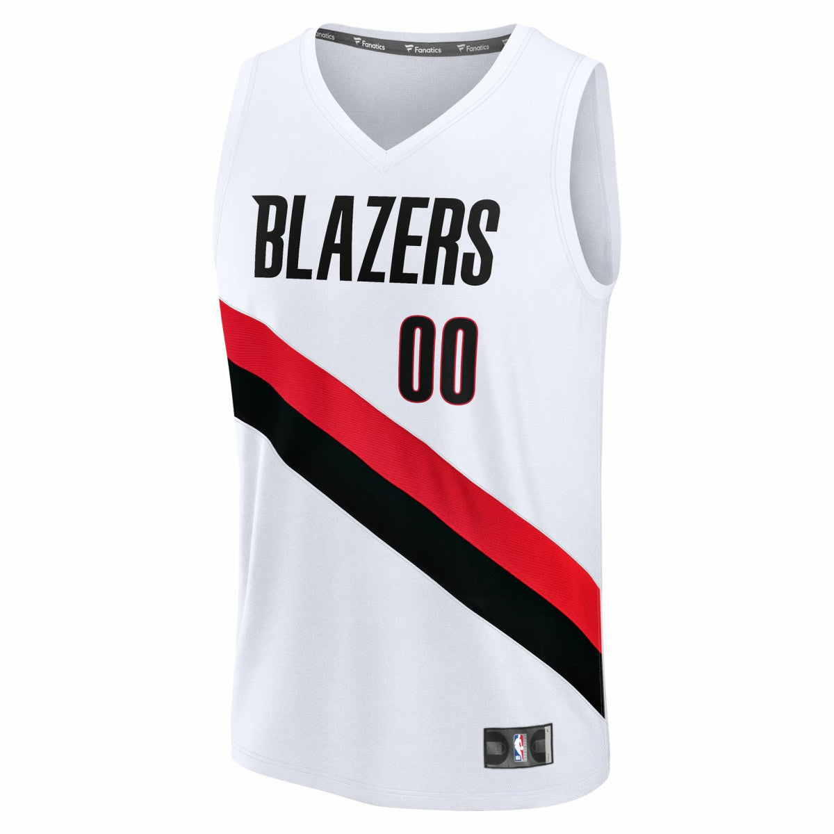 Fanatics - Portland Trail Blazers Fast Break Replica Custom Jersey - Association Edition - White