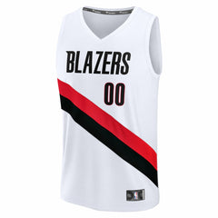 Fanatics - Portland Trail Blazers Fast Break Replica Custom Jersey - Association Edition - White