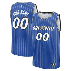 Fanatics - Orlando Magic Youth Fast Break Replica Custom Jersey - Icon Edition - Blue