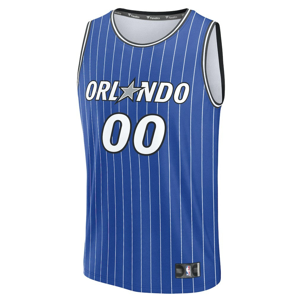 Fanatics - Orlando Magic Youth Fast Break Replica Custom Jersey - Icon Edition - Blue