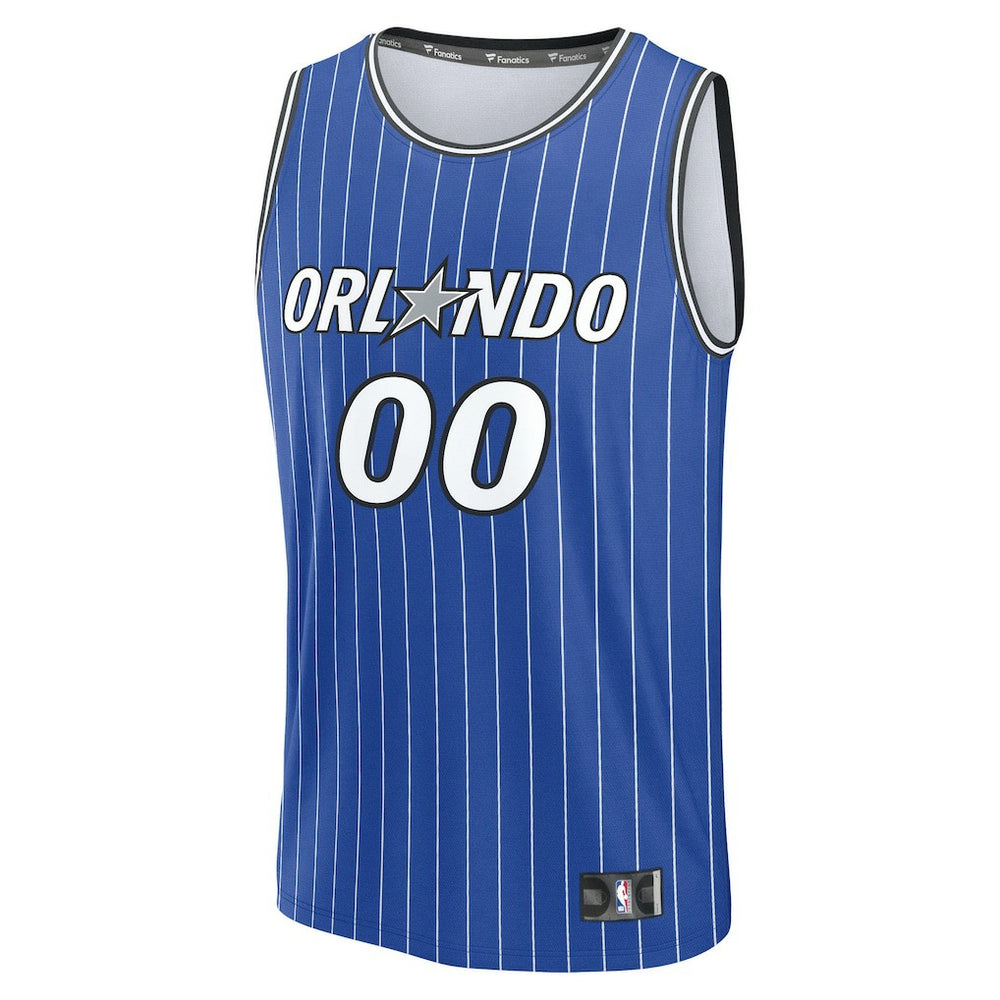Fanatics - Orlando Magic Youth Fast Break Replica Custom Jersey - Icon Edition - Blue