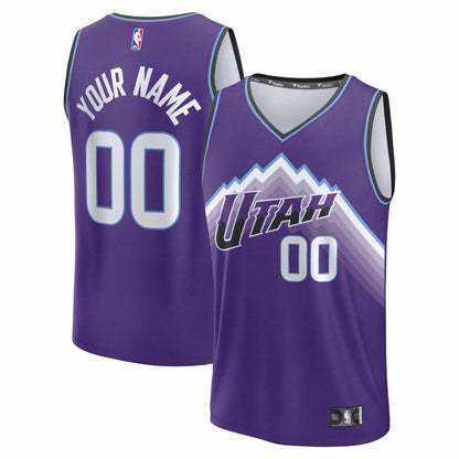 Utah Jazz Youth Fast Break Replica Custom Jersey - Icon Edition | NBA Jerseys