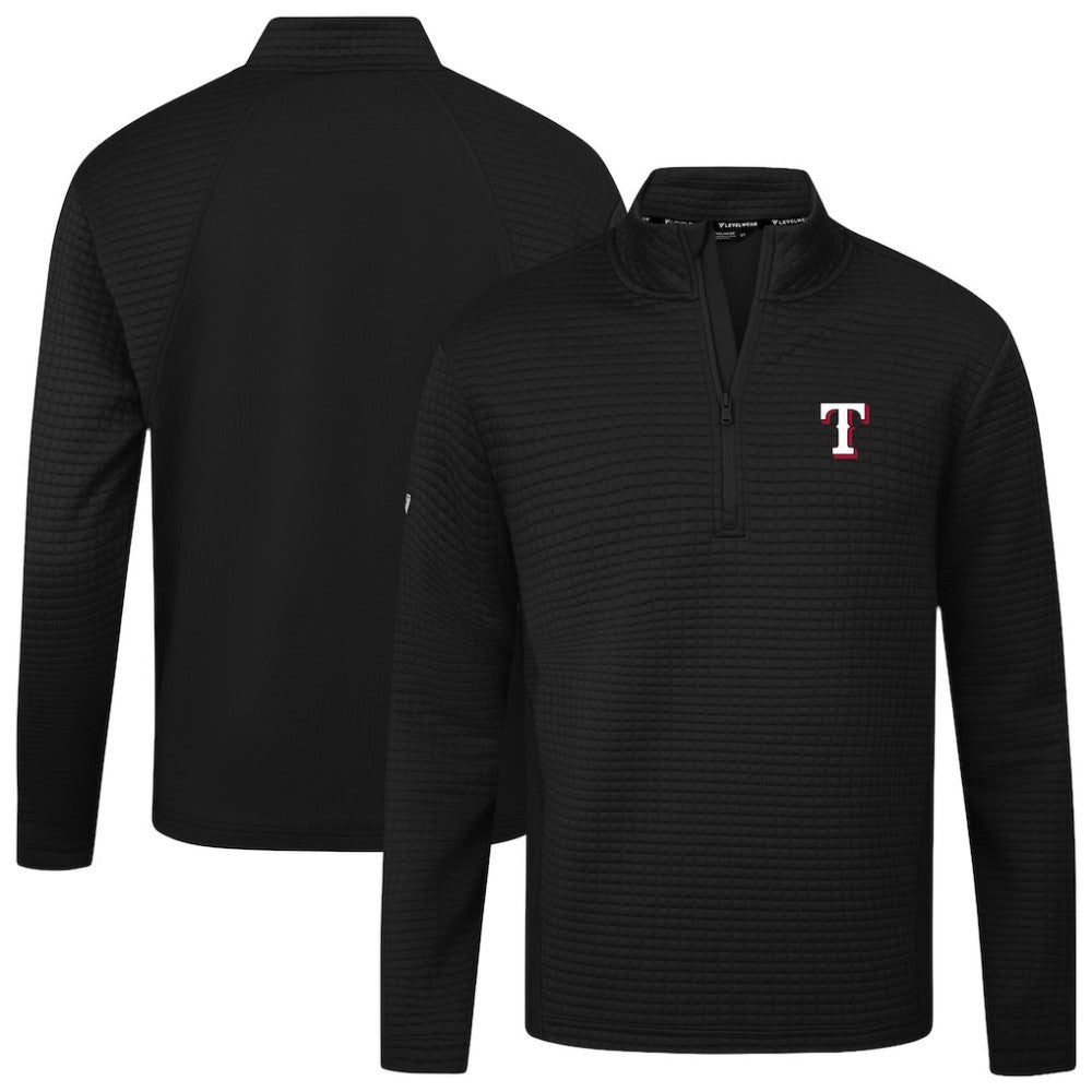 Texas Rangers Levelwear Women's Tailgate Insignia 2.0 Quarter-Zip Top Clearance