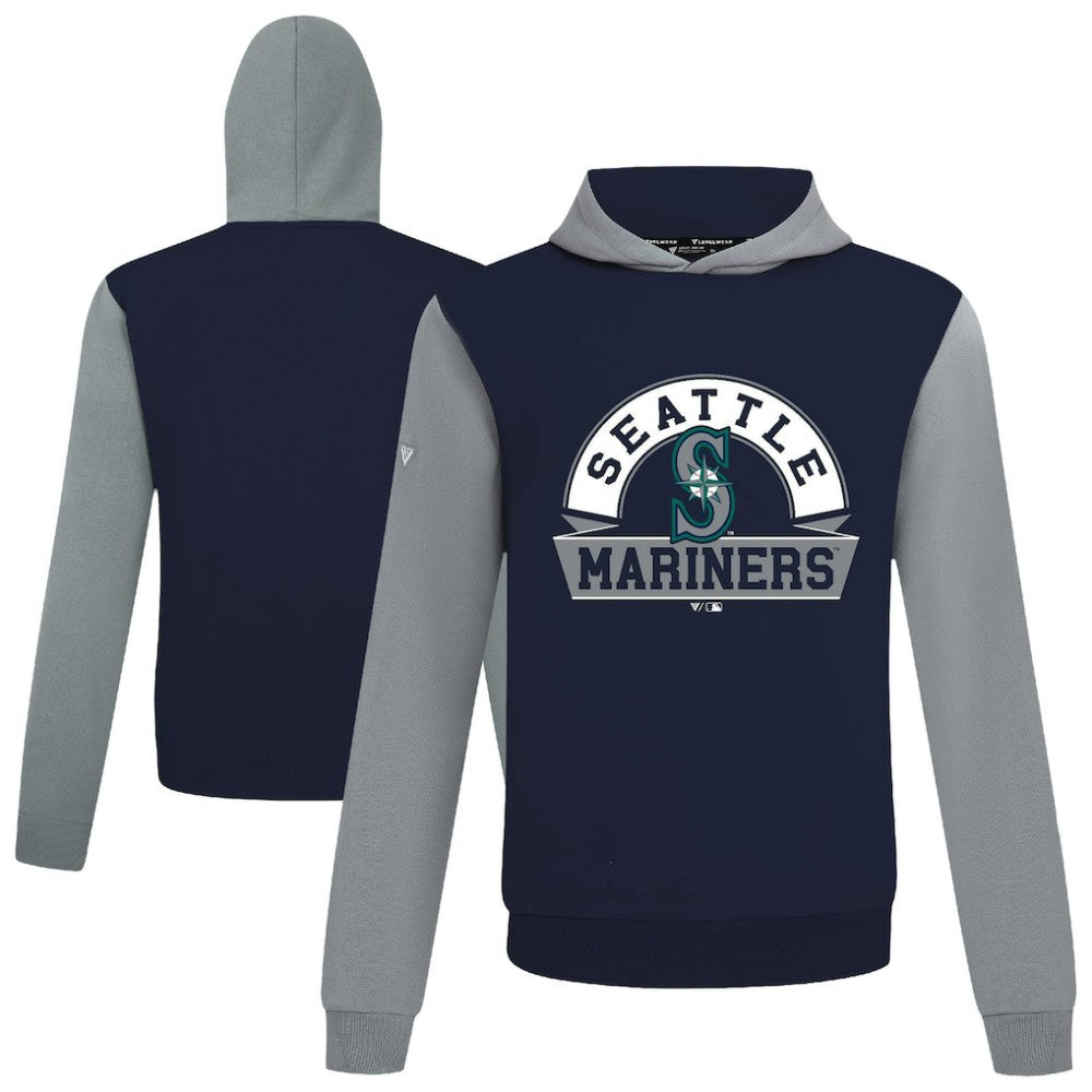 Seattle Mariners Levelwear Throwback Ultimate Banner Arch Hoodie for sale