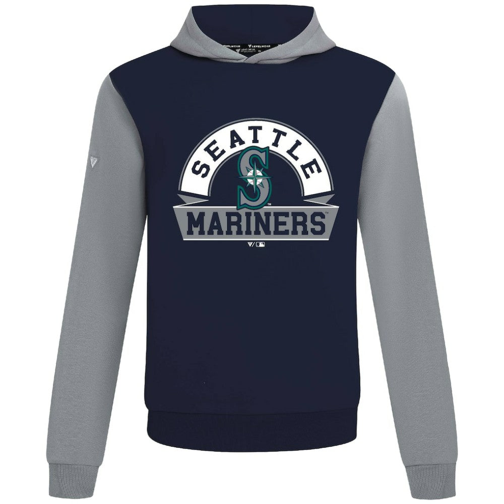 Seattle Mariners Levelwear Throwback Ultimate Banner Arch Hoodie for sale