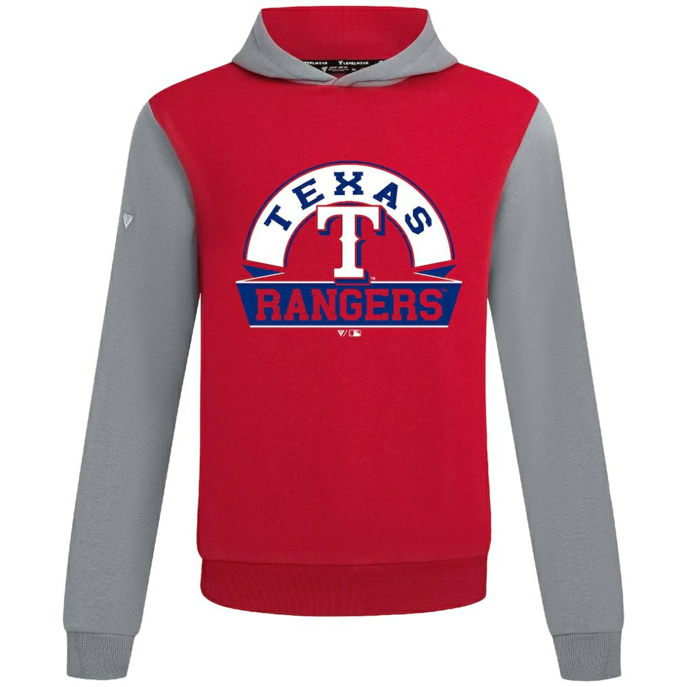 Texas Rangers Levelwear Throwback Ultimate Banner Arch Hoodie Near Me