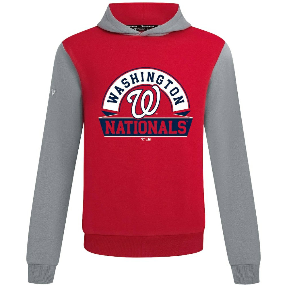 Washington Nationals Levelwear Throwback Ultimate Banner Arch Hoodie On Sale
