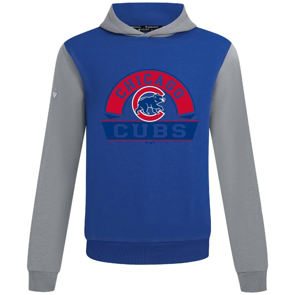 Chicago Cubs Levelwear Throwback Ultimate Banner Arch Hoodie Clearance