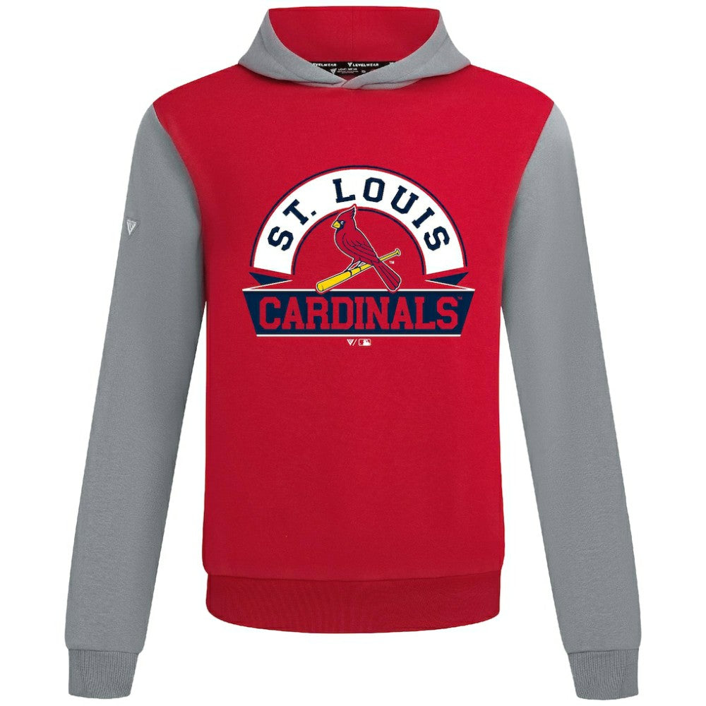 St. Louis Cardinals Levelwear Throwback Ultimate Banner Arch Hoodie Clearance