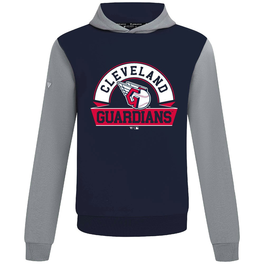 Cleveland Guardians Levelwear Throwback Ultimate Banner Arch Hoodie discount