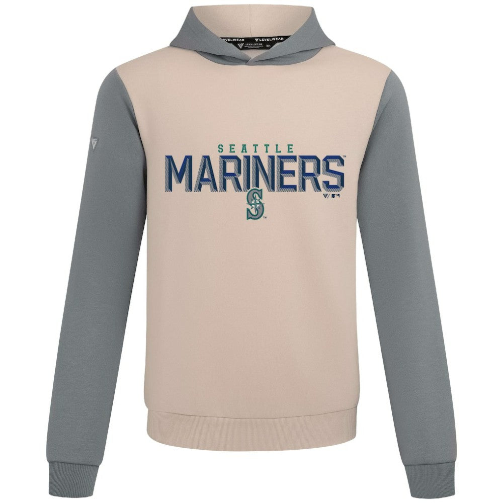 Seattle Mariners Levelwear Throwback Carve Ultimate Hoodie Clearance