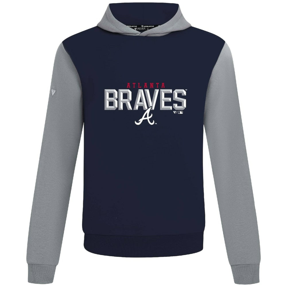 Atlanta Braves Levelwear Throwback Carve Ultimate Hoodie Clearance