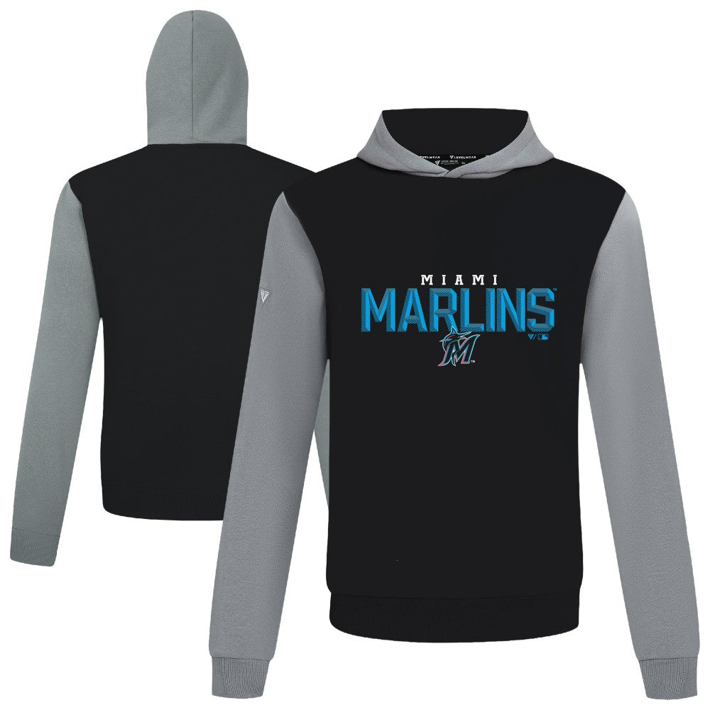 Miami Marlins Levelwear Throwback Carve Ultimate Hoodie Online
