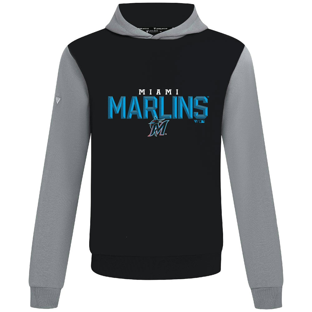 Miami Marlins Levelwear Throwback Carve Ultimate Hoodie Online