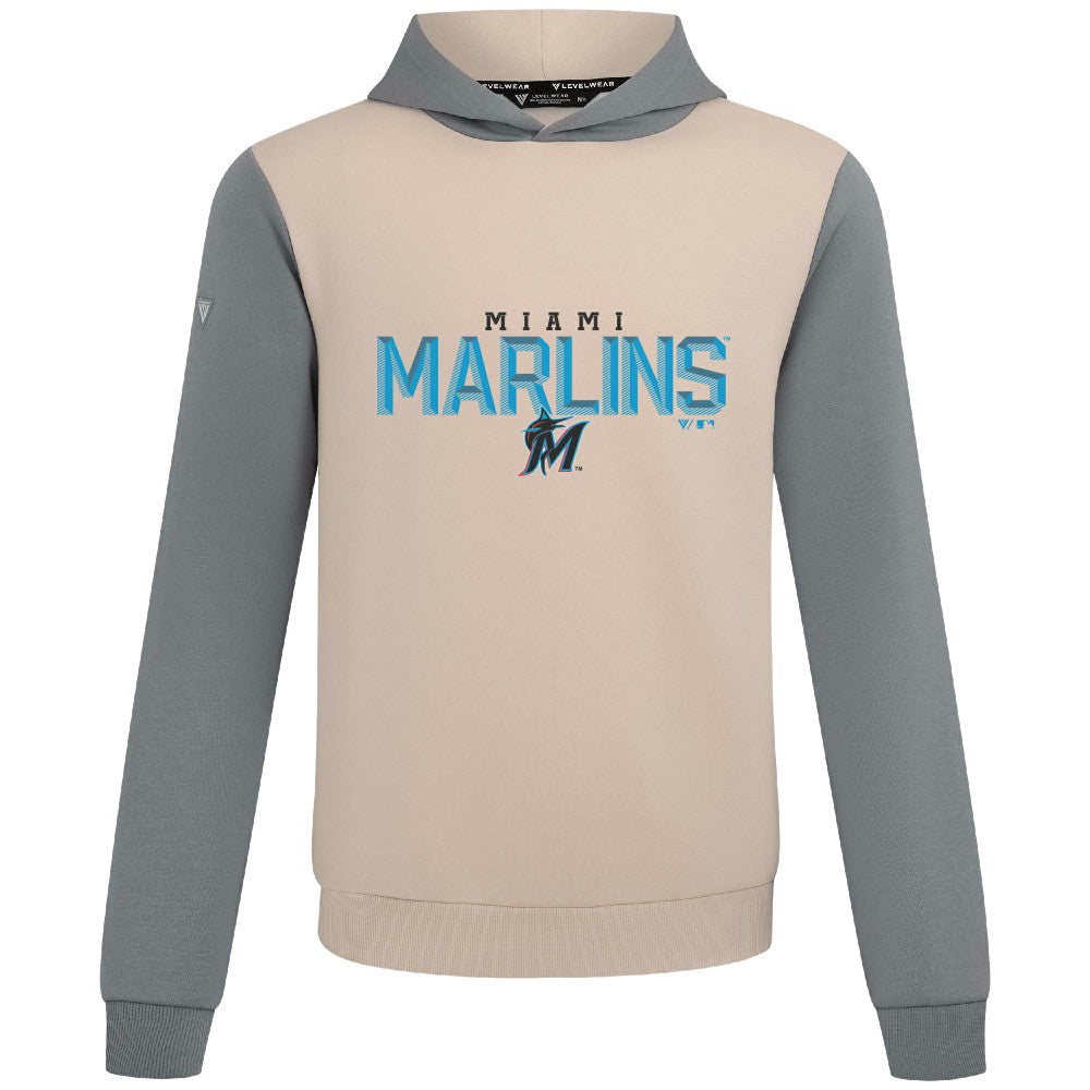 Miami Marlins Levelwear Throwback Carve Ultimate Hoodie Near Me