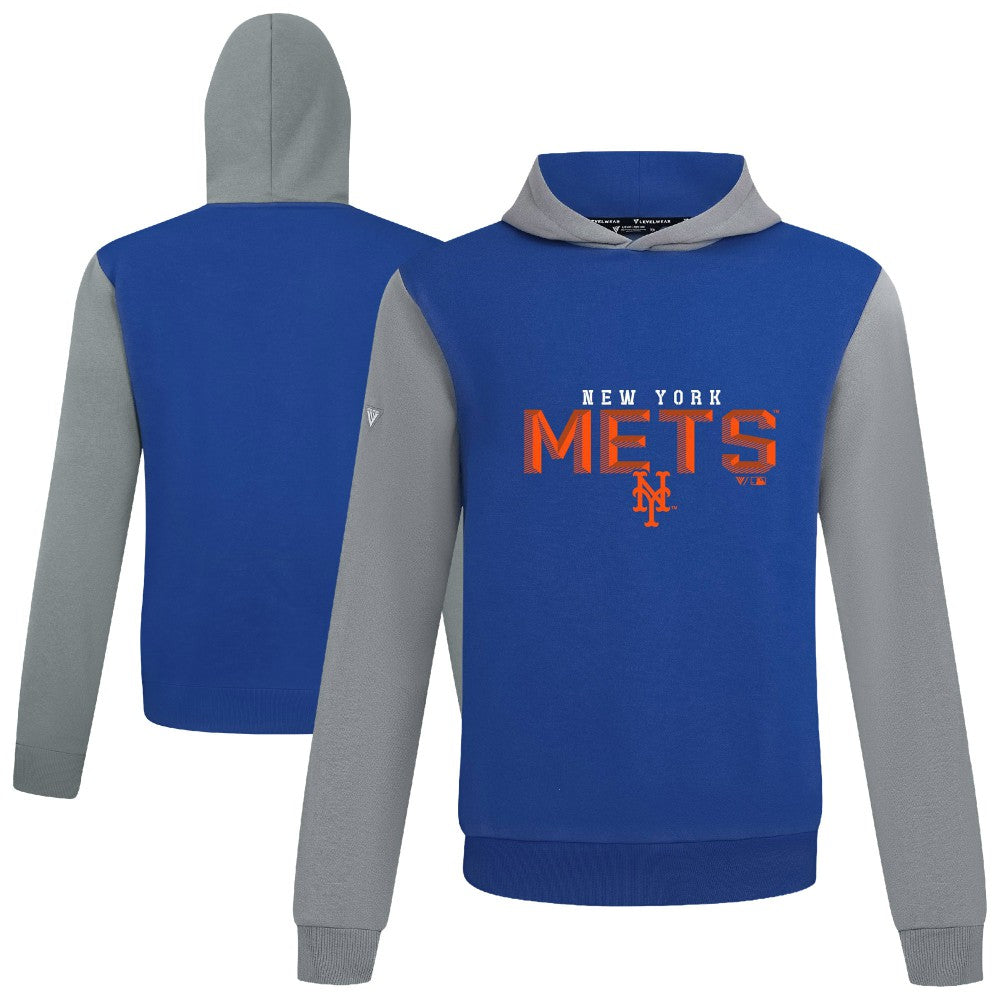 New York Mets Levelwear Throwback Carve Ultimate Hoodie Clearance