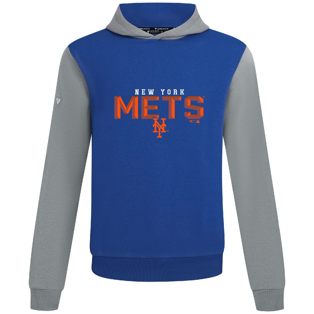 New York Mets Levelwear Throwback Carve Ultimate Hoodie Clearance
