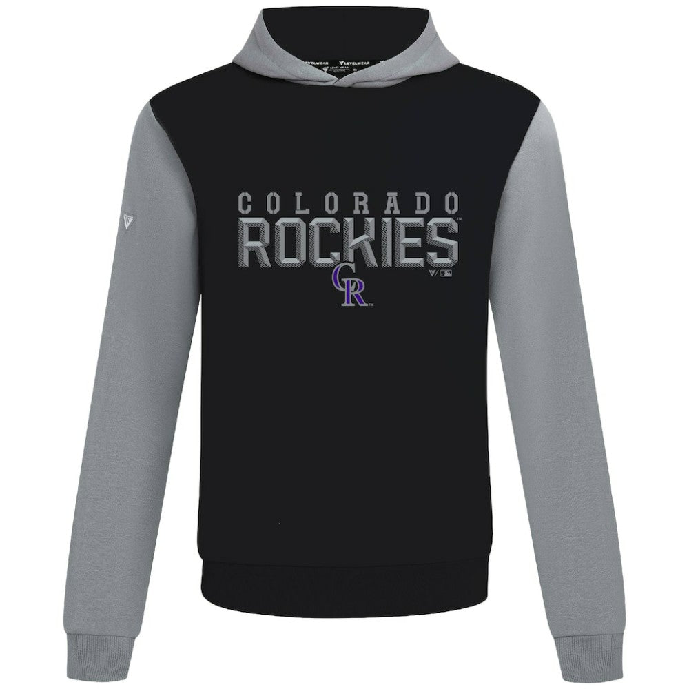 Colorado Rockies Levelwear Throwback Carve Ultimate Hoodie Sale